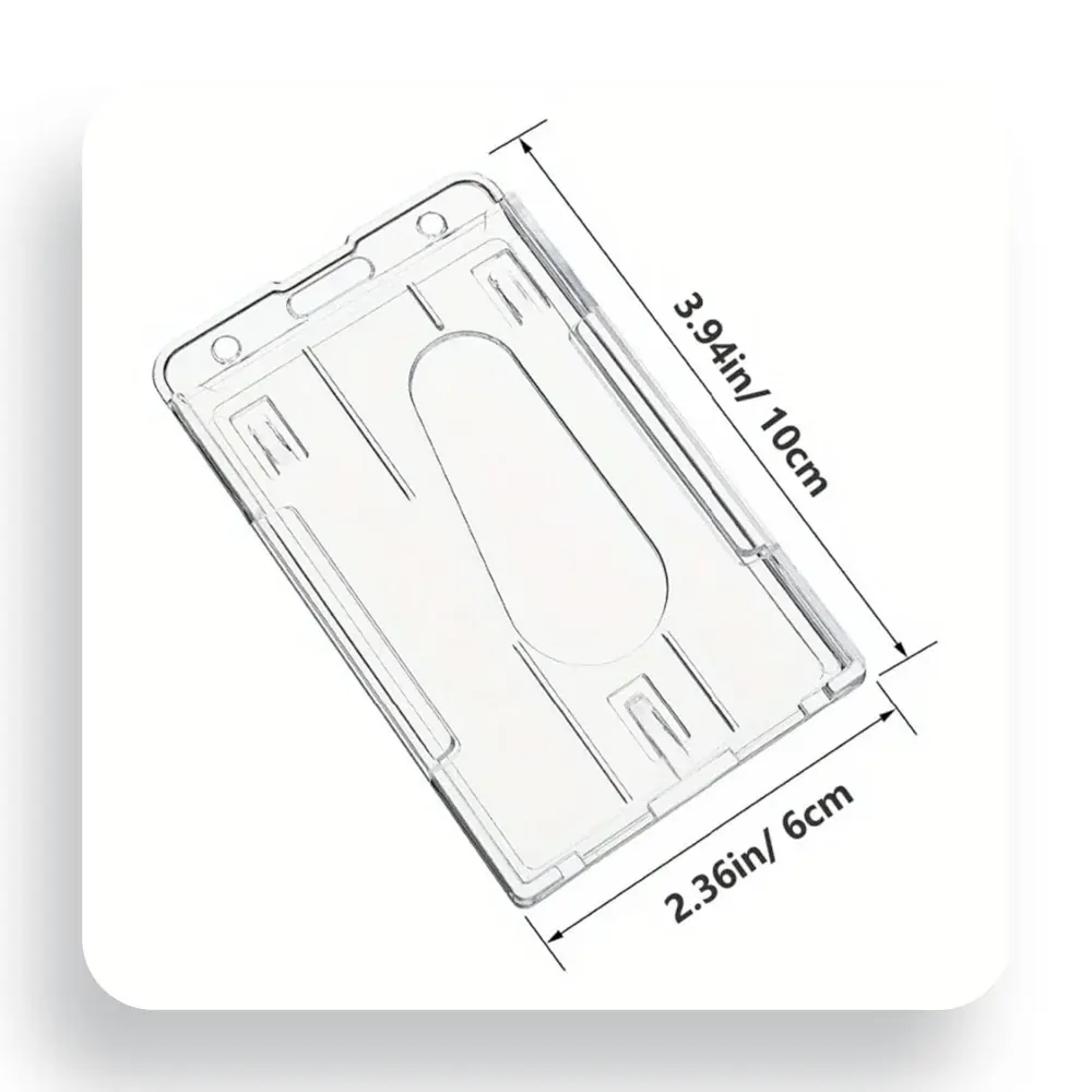 Acrylic ID Card Holder